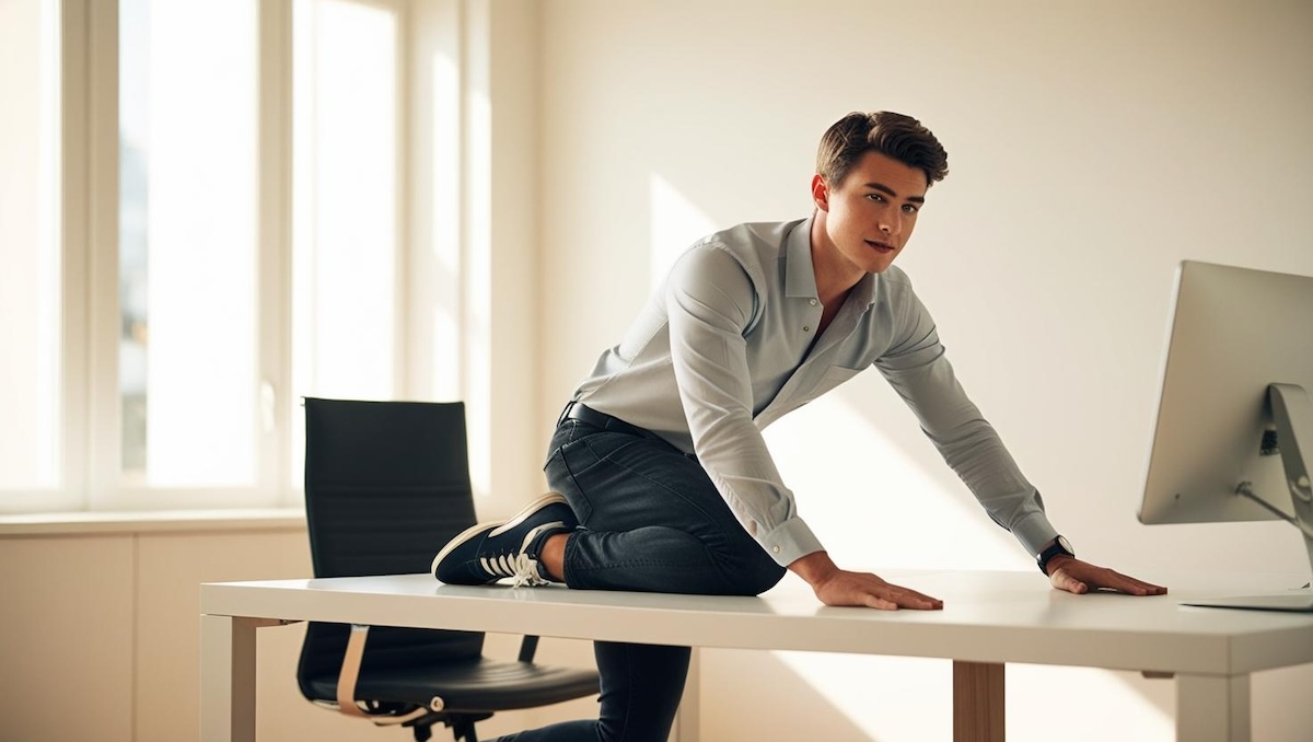 15-Minute Power Workouts in the office